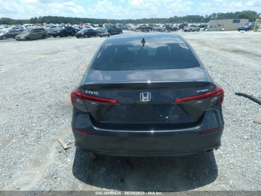 2022 HONDA CIVIC SEDAN SPORT - 2HGFE2F54NH540563