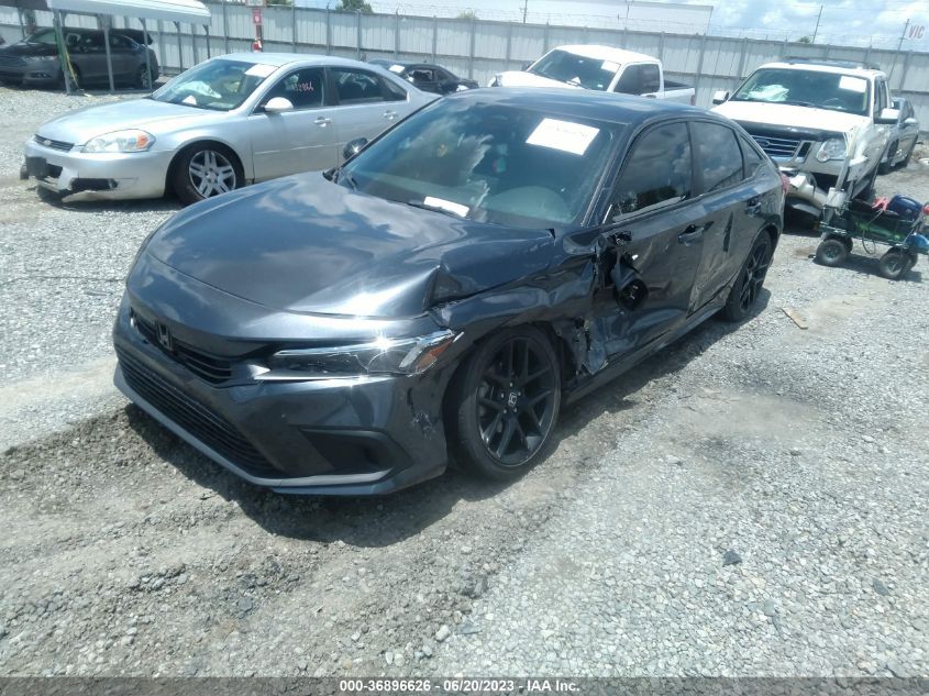2022 HONDA CIVIC SEDAN SPORT - 2HGFE2F54NH540563
