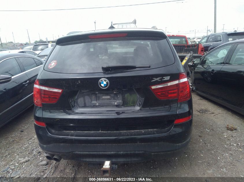 2017 BMW X3 XDRIVE28I - 5UXWX9C38H0T20693