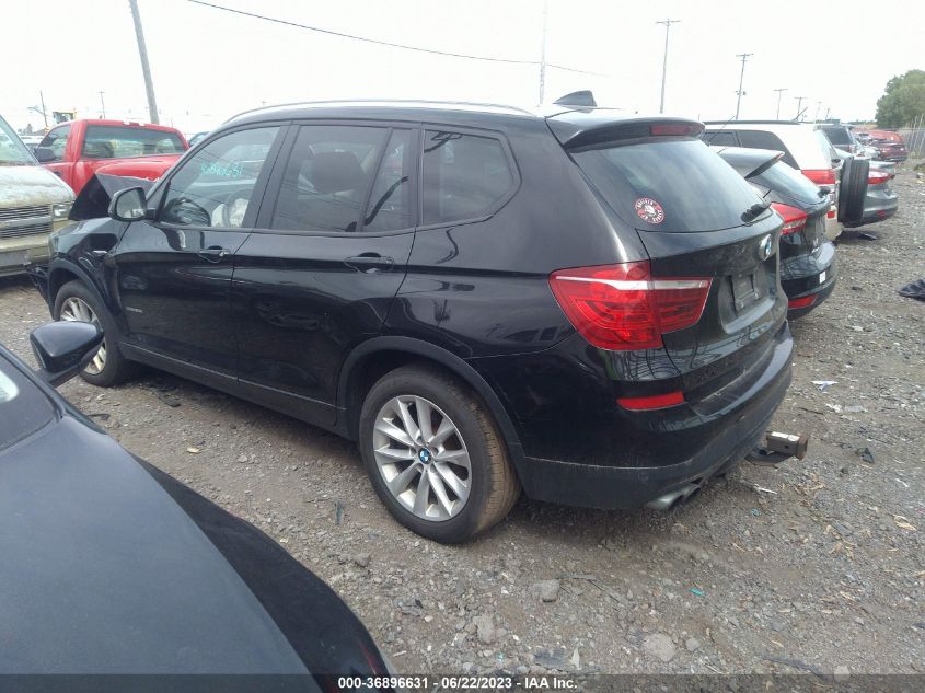 2017 BMW X3 XDRIVE28I - 5UXWX9C38H0T20693