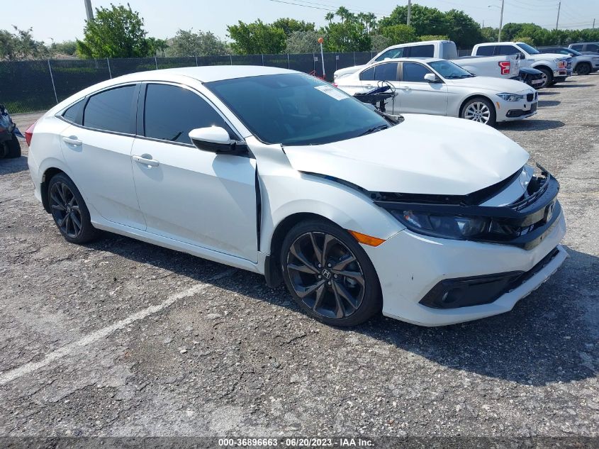 2020 HONDA CIVIC SEDAN SPORT - 19XFC2F83LE013072