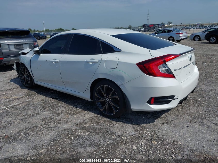 VIN 19XFC2F83LE013072 2020 HONDA CIVIC SEDAN SPORT