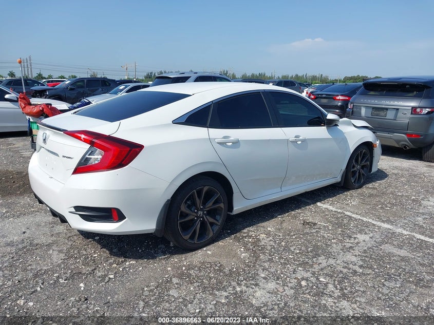 VIN 19XFC2F83LE013072 2020 HONDA CIVIC SEDAN SPORT