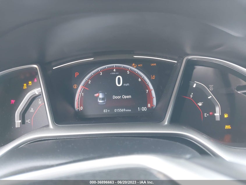 VIN 19XFC2F83LE013072 2020 HONDA CIVIC SEDAN SPORT