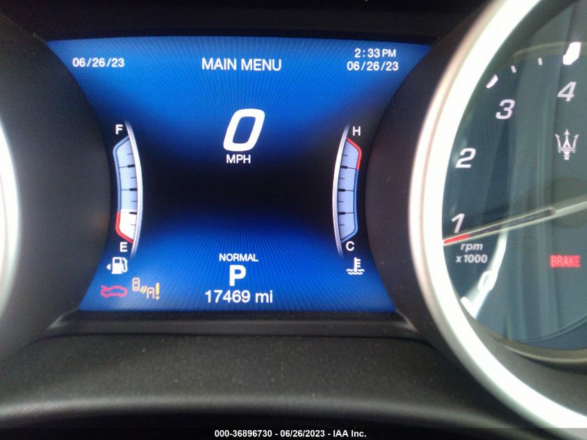 2019 MASERATI GHIBLI S Q4 GRANSPORT - ZAM57YTSXK1340164