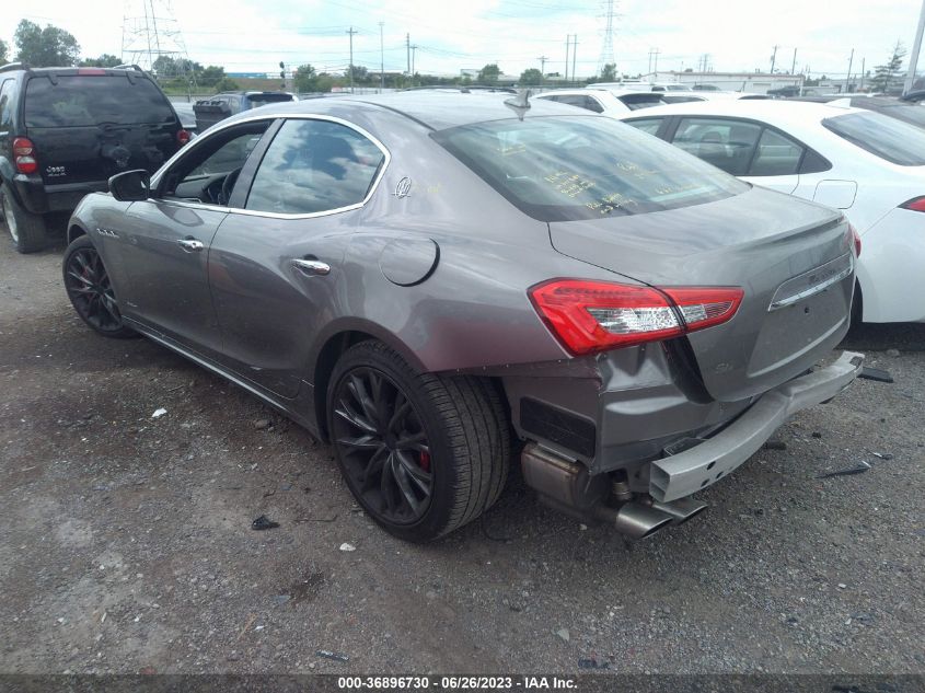 2019 MASERATI GHIBLI S Q4 GRANSPORT - ZAM57YTSXK1340164