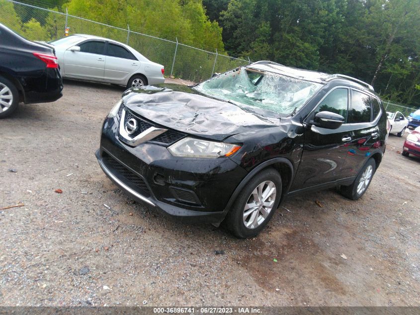 2015 NISSAN ROGUE SV - KNMAT2MT7FP553661
