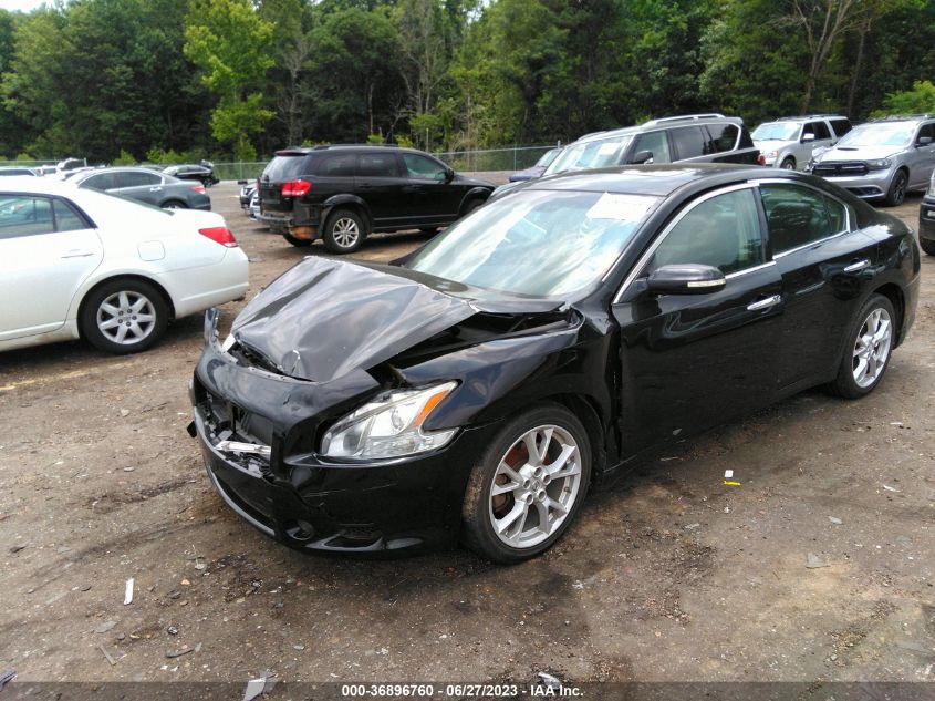 2014 NISSAN MAXIMA S/SV - 1N4AA5AP4EC458291