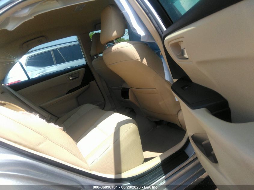 2015 TOYOTA CAMRY XLE/SE/LE/XSE - 4T4BF1FK8FR480538