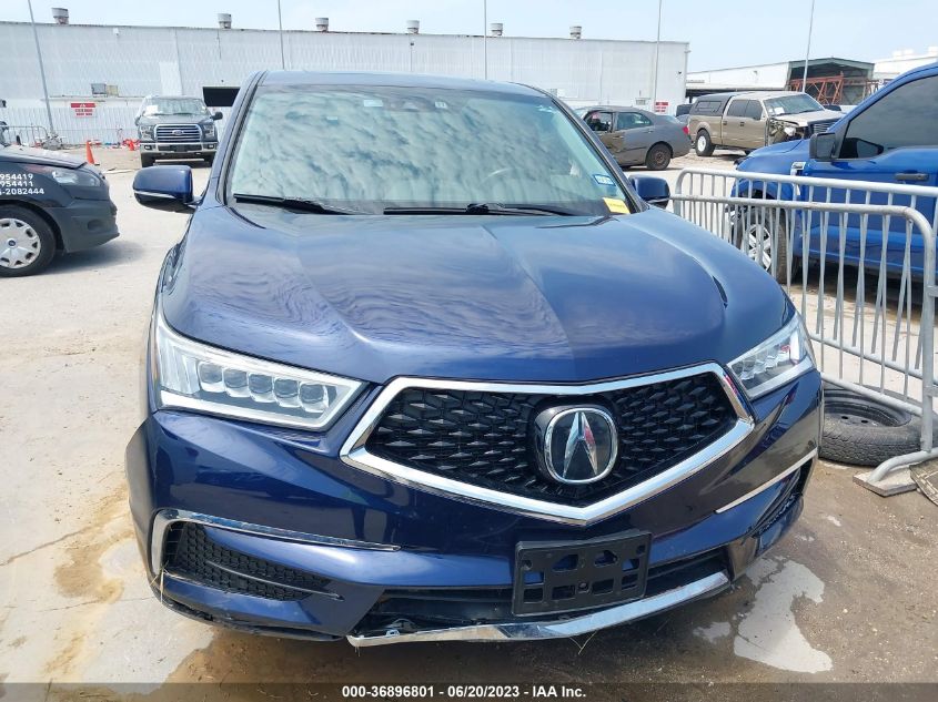 2017 ACURA MDX W/TECHNOLOGY PKG - 5FRYD4H54HB007902