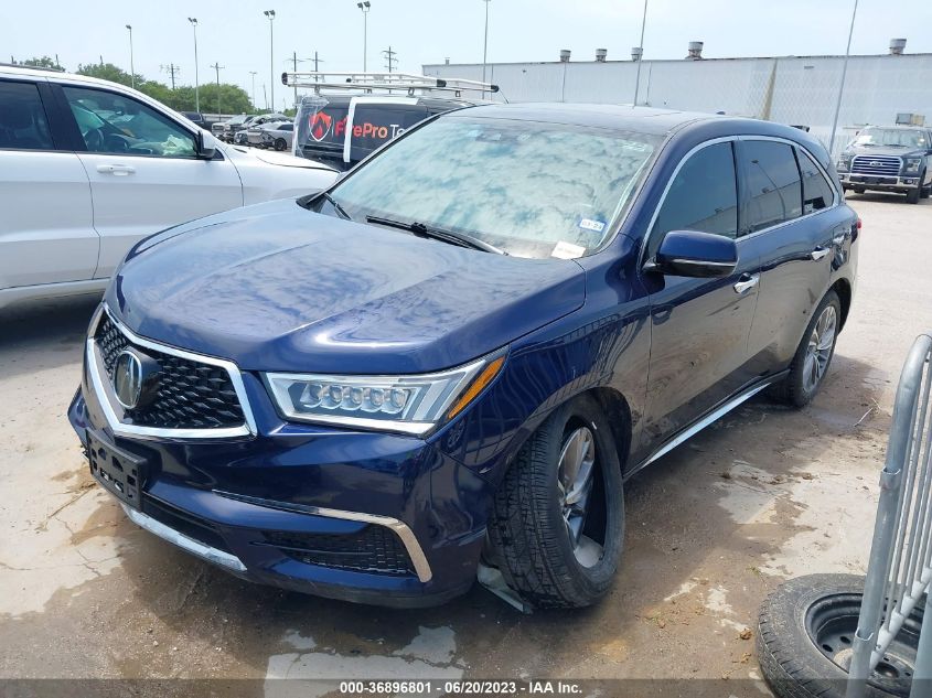 2017 ACURA MDX W/TECHNOLOGY PKG - 5FRYD4H54HB007902