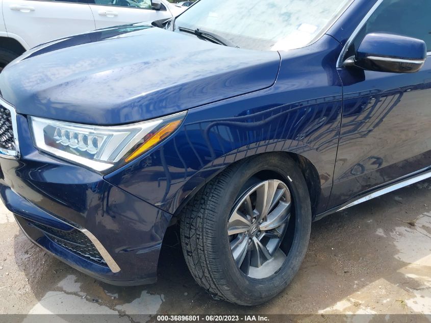 2017 ACURA MDX W/TECHNOLOGY PKG - 5FRYD4H54HB007902