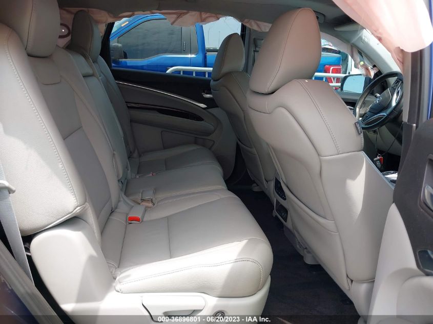 2017 ACURA MDX W/TECHNOLOGY PKG - 5FRYD4H54HB007902