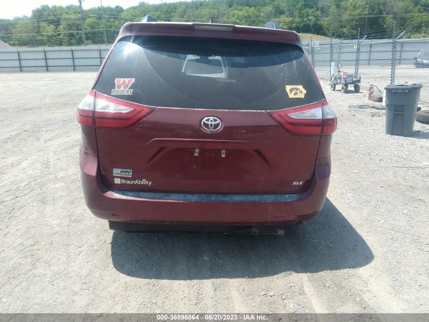 2018 TOYOTA SIENNA XLE AUTO ACCESS - 5TDYZ3DC7JS945606