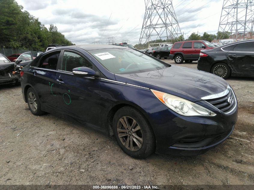 2014 HYUNDAI SONATA GLS - 5NPEB4AC8EH907847