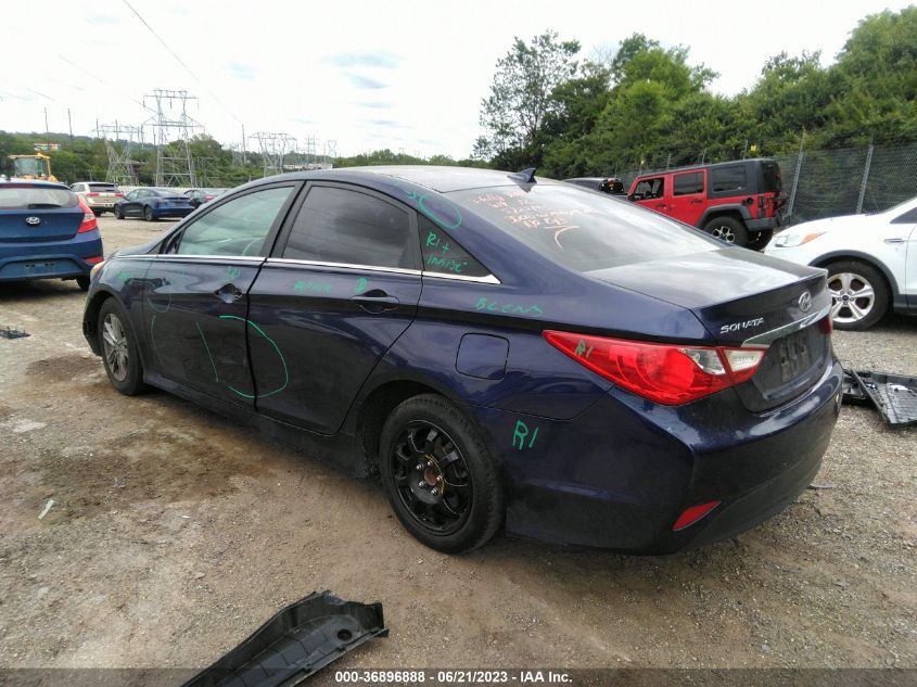 2014 HYUNDAI SONATA GLS - 5NPEB4AC8EH907847