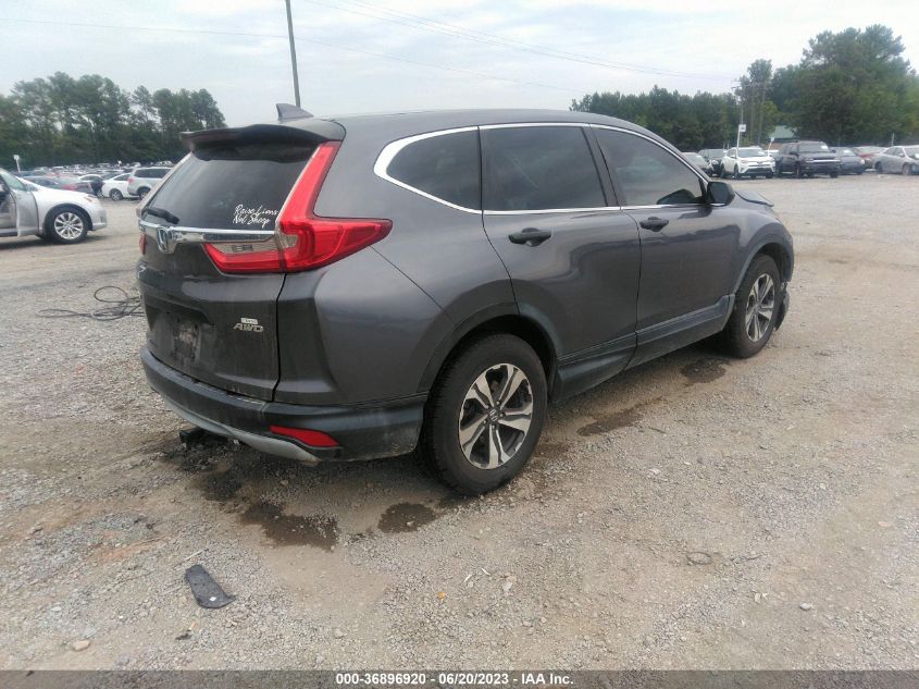 2017 HONDA CR-V LX - 5J6RW6H31HL006787