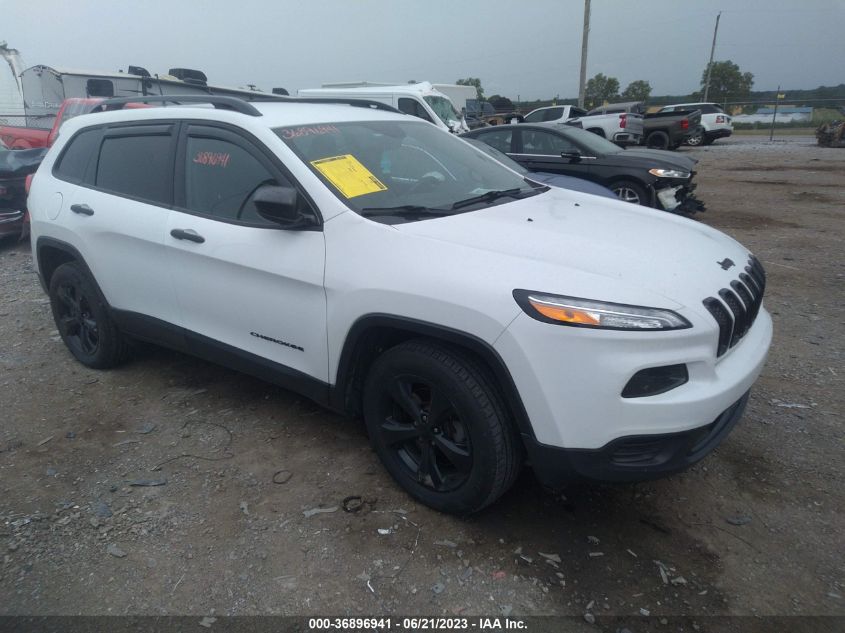 VIN 1C4PJMAB4HW658027 2017 JEEP CHEROKEE no.1