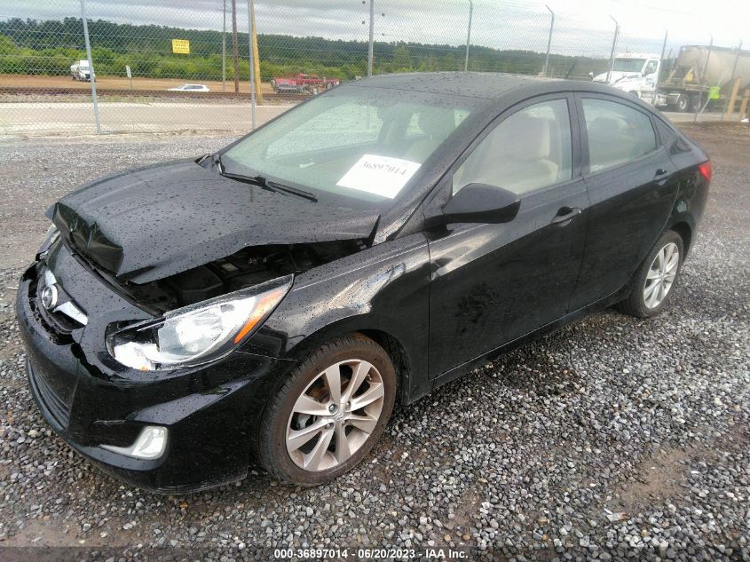 2013 HYUNDAI ACCENT GLS - KMHCU4AE0DU580346