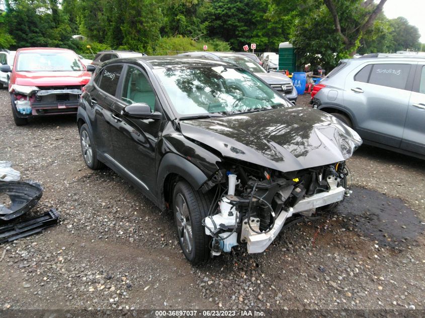 2021 HYUNDAI KONA EV LIMITED - KM8K33AG1MU126813
