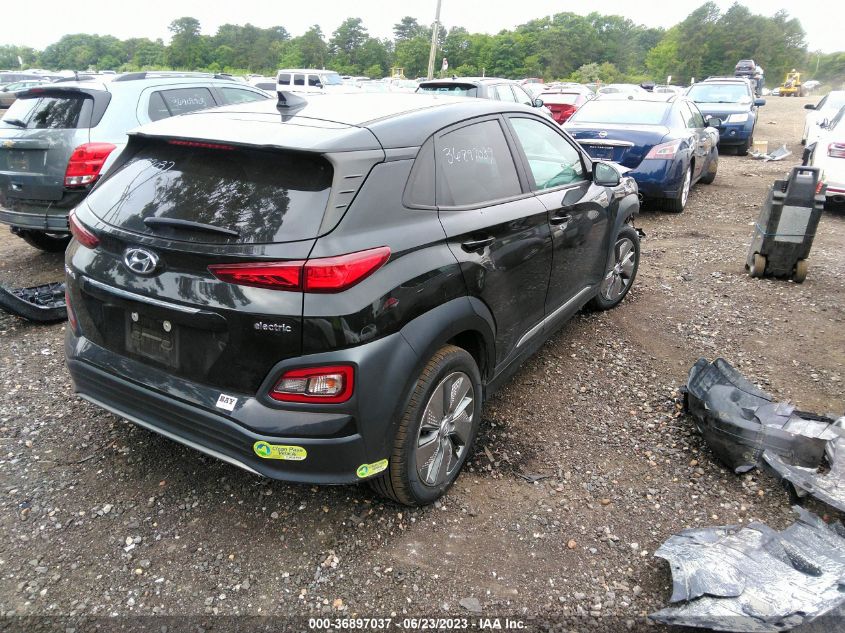 2021 HYUNDAI KONA EV LIMITED - KM8K33AG1MU126813