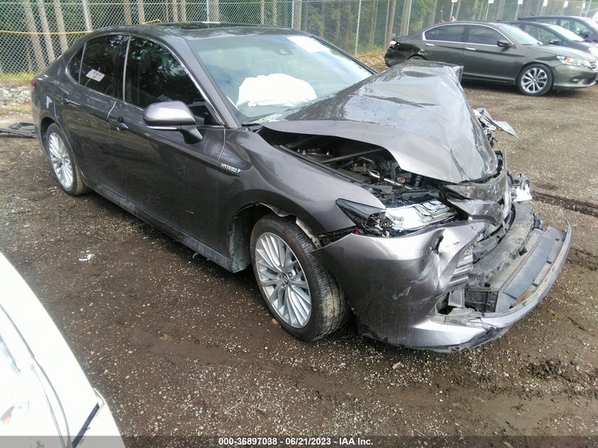 VIN 4T1F31AK7LU529235 2020 TOYOTA CAMRY HYBRID XLE
