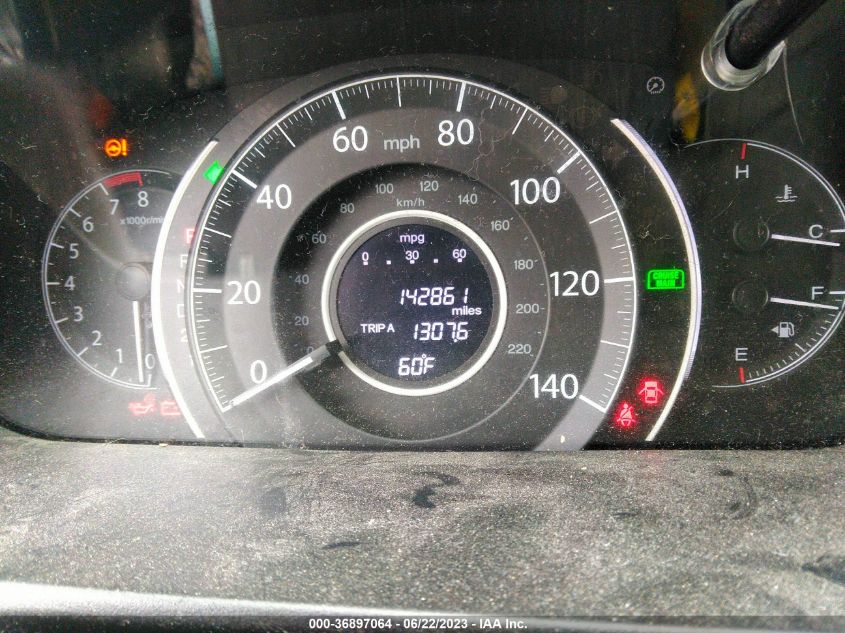 2013 HONDA CR-V EX-L - 5J6RM3H76DL023473