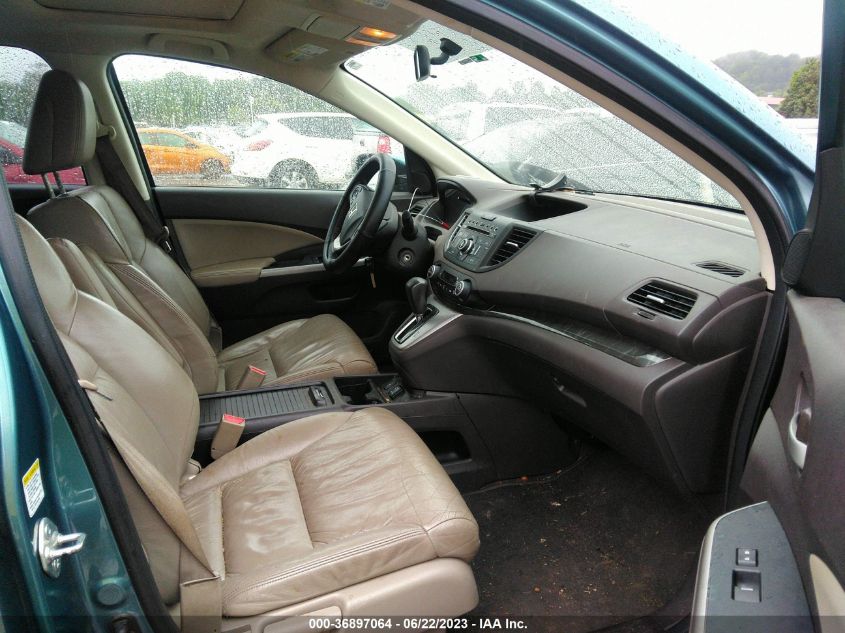 2013 HONDA CR-V EX-L - 5J6RM3H76DL023473