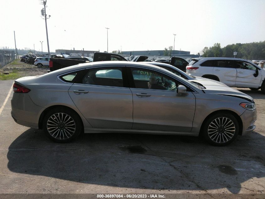 2017 FORD FUSION SE - 3FA6P0T98HR257053