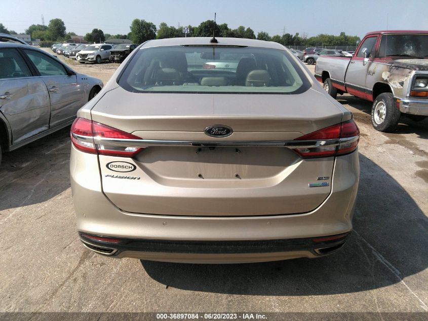 2017 FORD FUSION SE - 3FA6P0T98HR257053