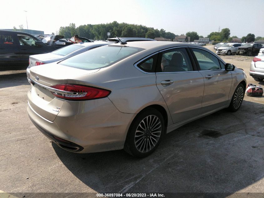 2017 FORD FUSION SE - 3FA6P0T98HR257053