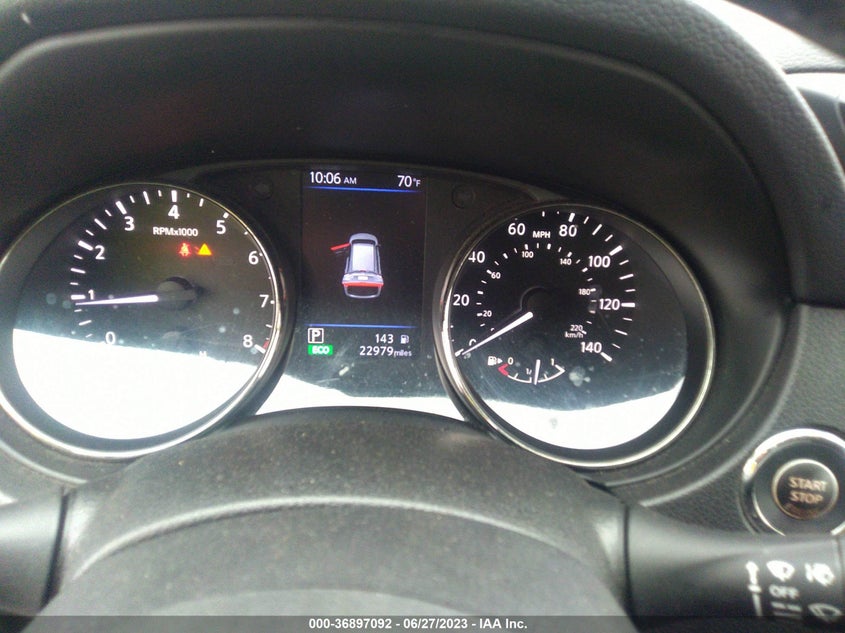 VIN JN8AT2MV7KW374882 2019 NISSAN ROGUE SV