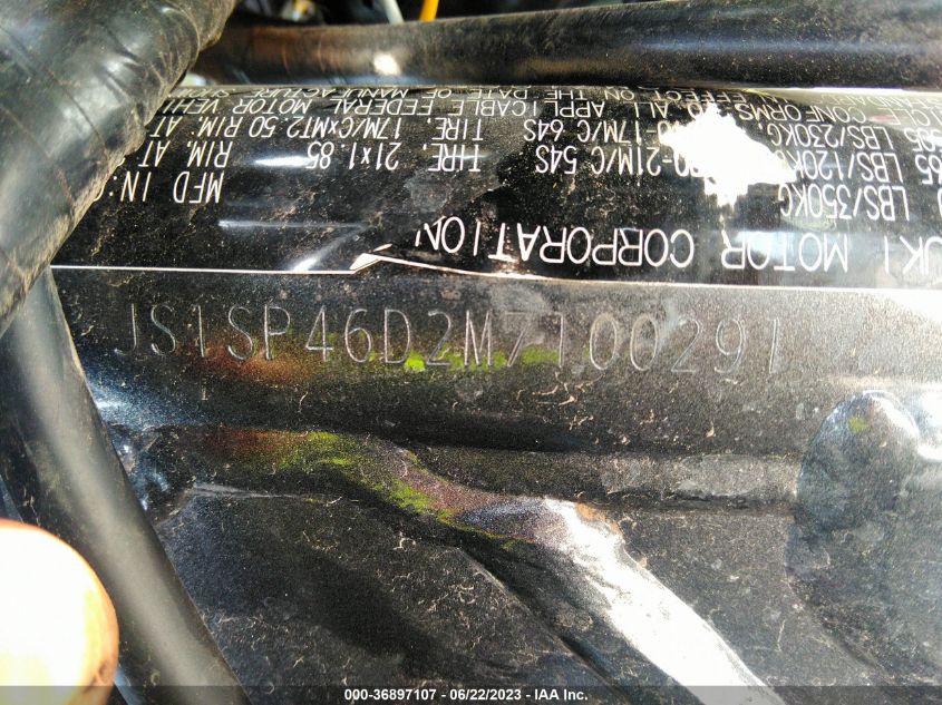 2021 SUZUKI DR650 SE - JS1SP46D2M7100291