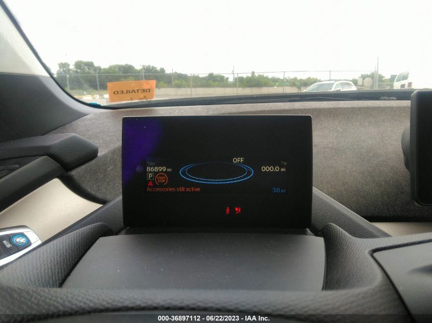 2016 BMW I3 WBY1Z4C51GV507591