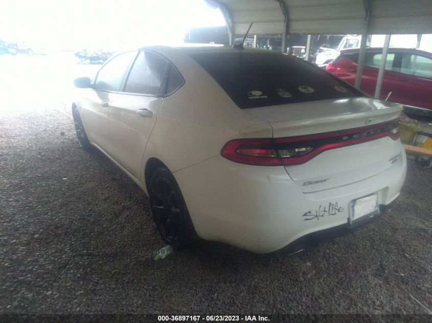 2013 DODGE DART RALLYE - 1C3CDFBH9DD142731