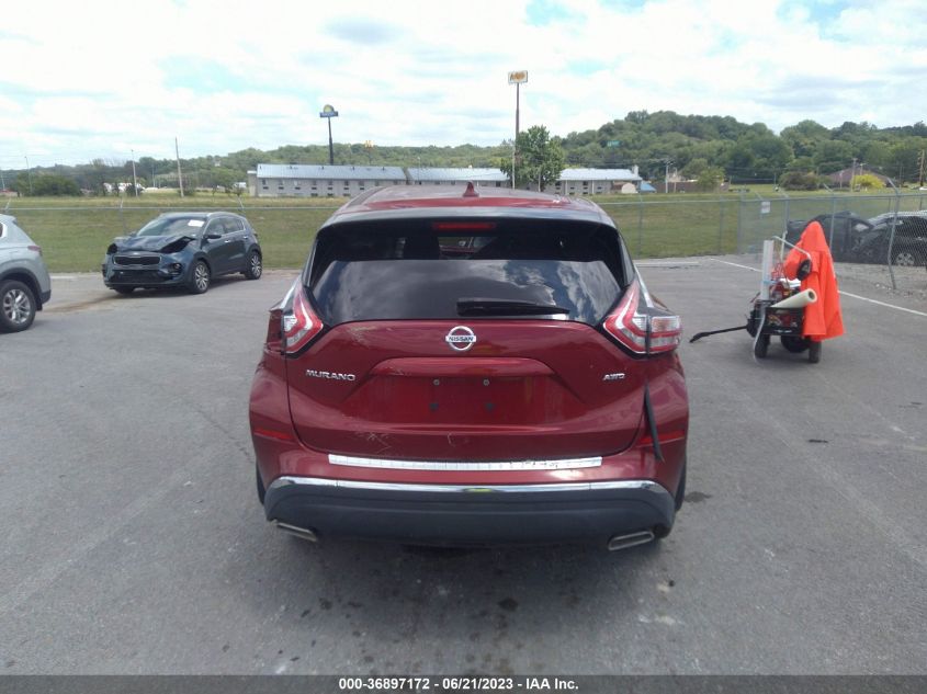 2017 NISSAN MURANO S 5N1AZ2MH0HN146026
