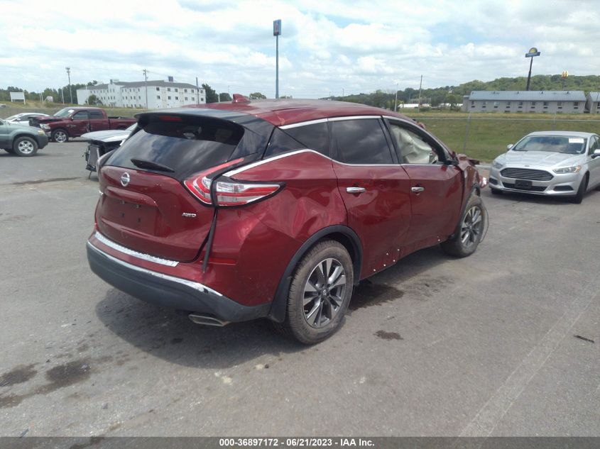 2017 NISSAN MURANO S 5N1AZ2MH0HN146026