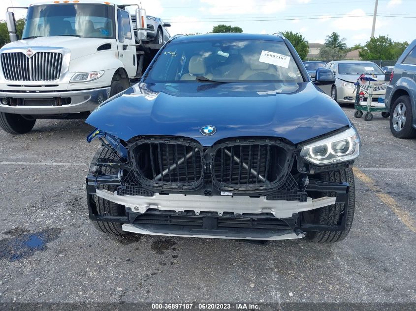 2020 BMW X3 XDRIVE30I - 5UXTY5C05L9D65158