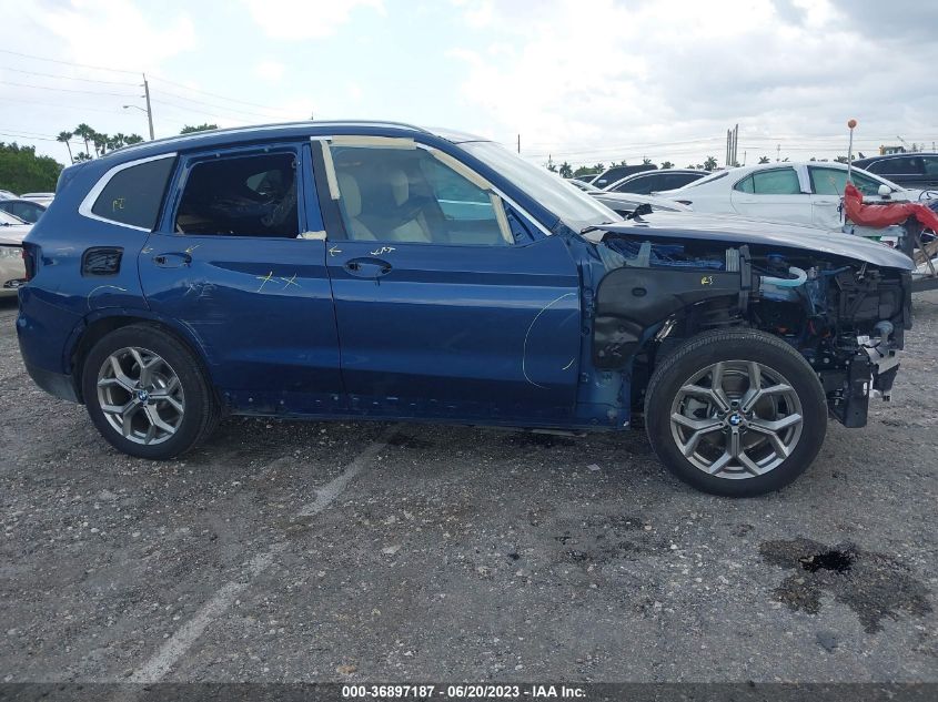 2020 BMW X3 XDRIVE30I - 5UXTY5C05L9D65158