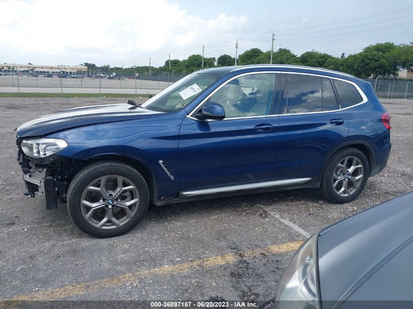 2020 BMW X3 XDRIVE30I - 5UXTY5C05L9D65158