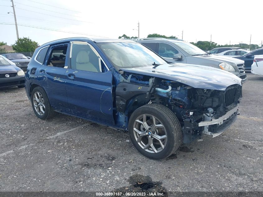 2020 BMW X3 XDRIVE30I - 5UXTY5C05L9D65158