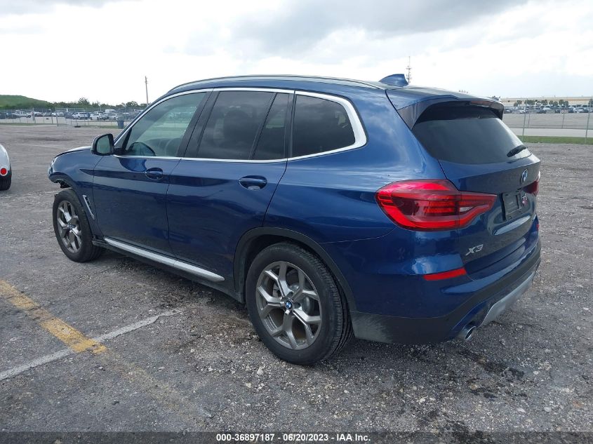 2020 BMW X3 XDRIVE30I - 5UXTY5C05L9D65158