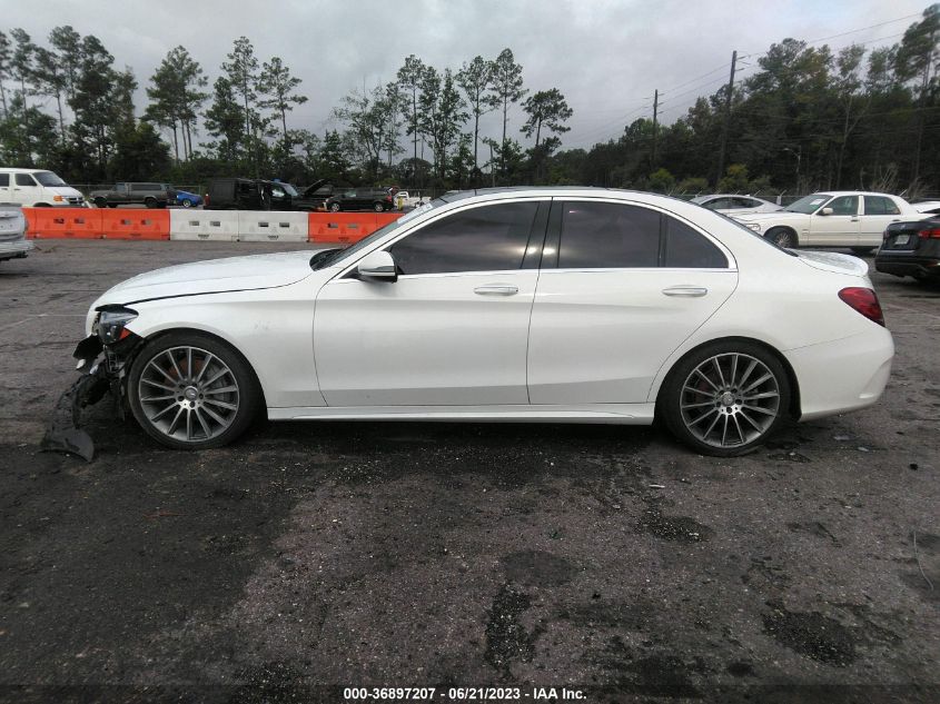 2016 MERCEDES-BENZ C-CLASS C 300 - 55SWF4KBXGU169113