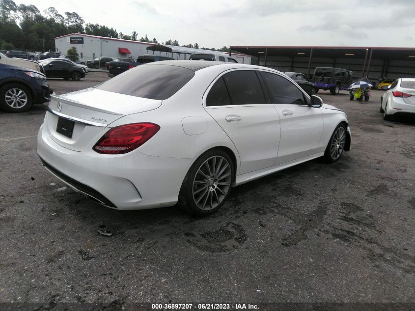 2016 MERCEDES-BENZ C-CLASS C 300 - 55SWF4KBXGU169113