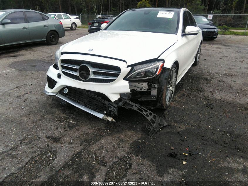 2016 MERCEDES-BENZ C-CLASS C 300 - 55SWF4KBXGU169113