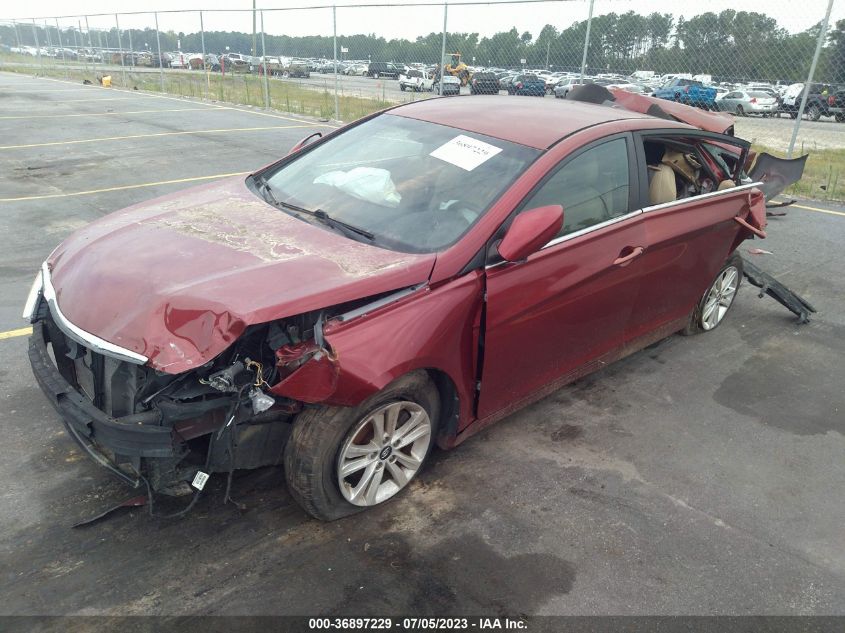 2013 HYUNDAI SONATA GLS - 5NPEB4AC0DH745890