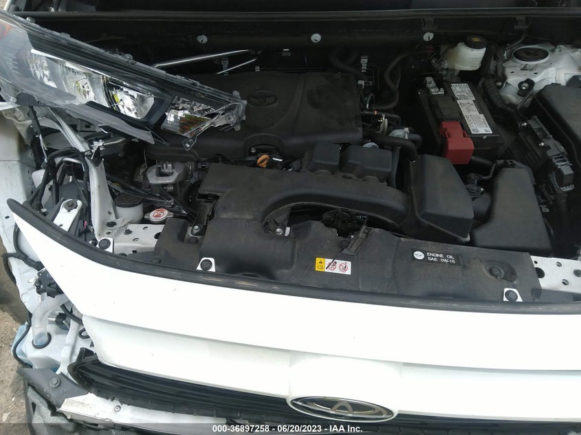 VIN 2T3K1RFV4NW222251 2022 TOYOTA RAV4 LE