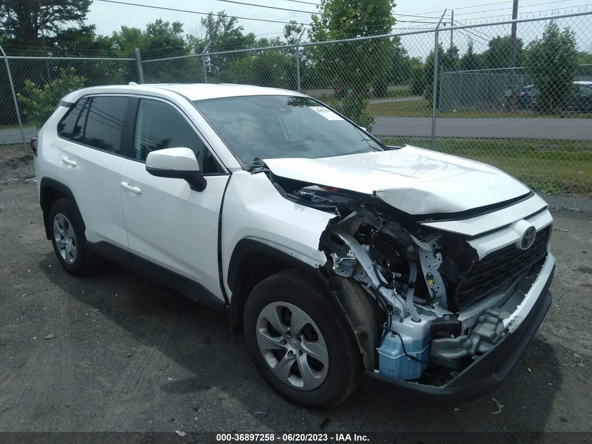 VIN 2T3K1RFV4NW222251 2022 TOYOTA RAV4 LE
