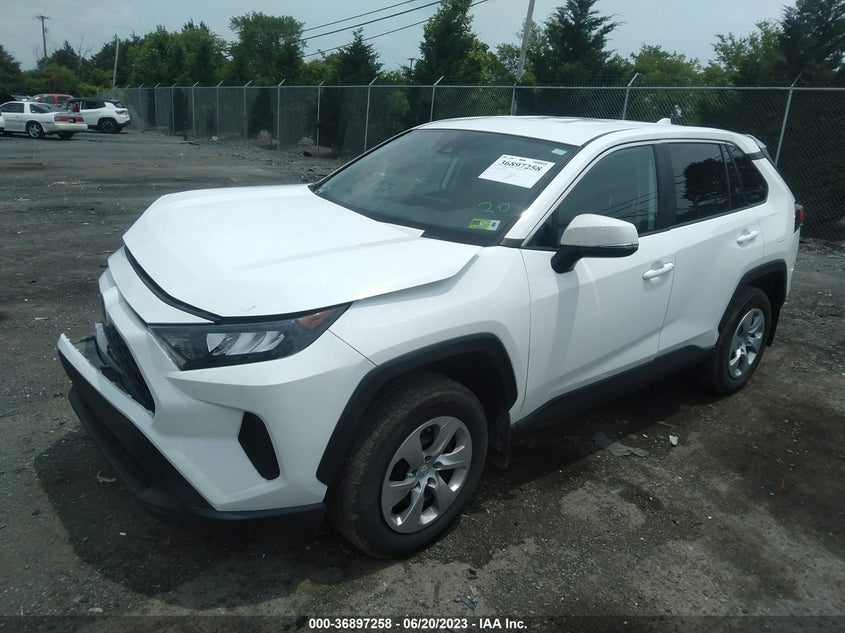 VIN 2T3K1RFV4NW222251 2022 TOYOTA RAV4 LE