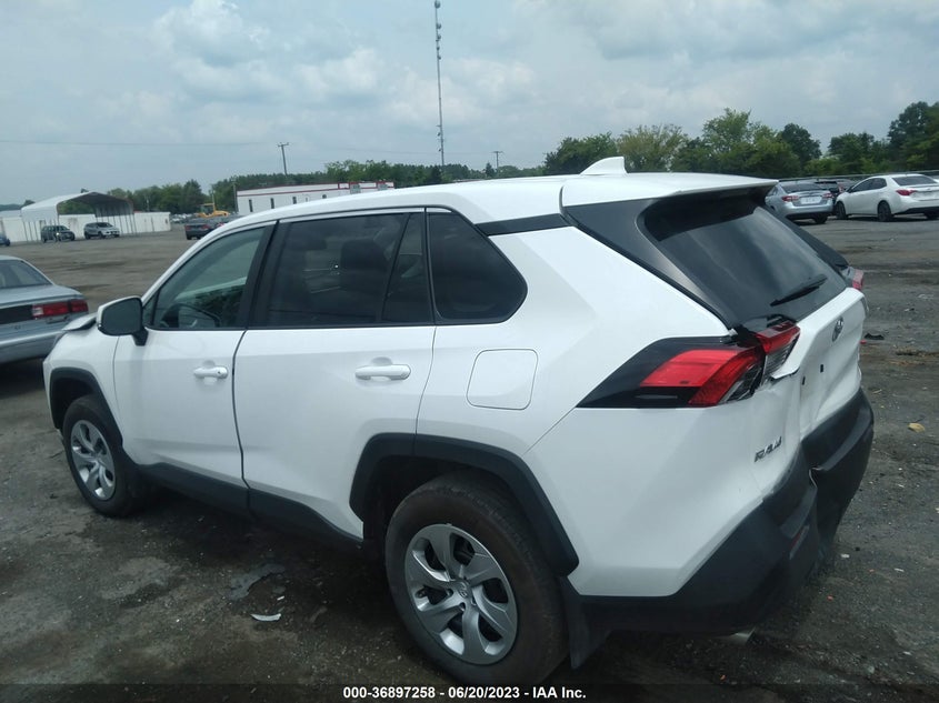 VIN 2T3K1RFV4NW222251 2022 TOYOTA RAV4 LE